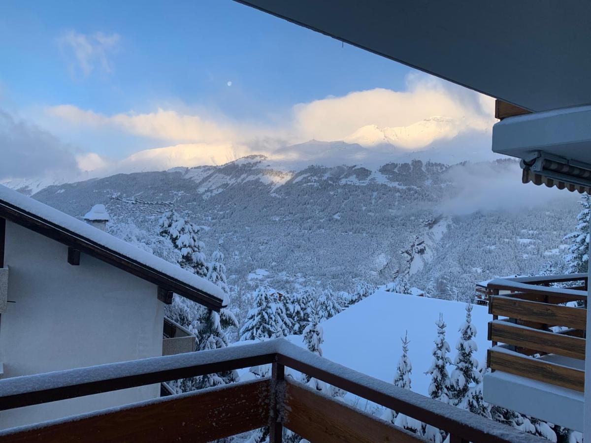 La Jacinthe De Crans Lägenhet Exteriör bild