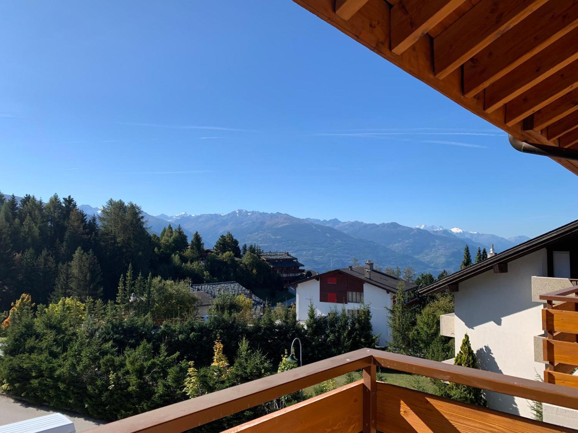 La Jacinthe De Crans Lägenhet Exteriör bild