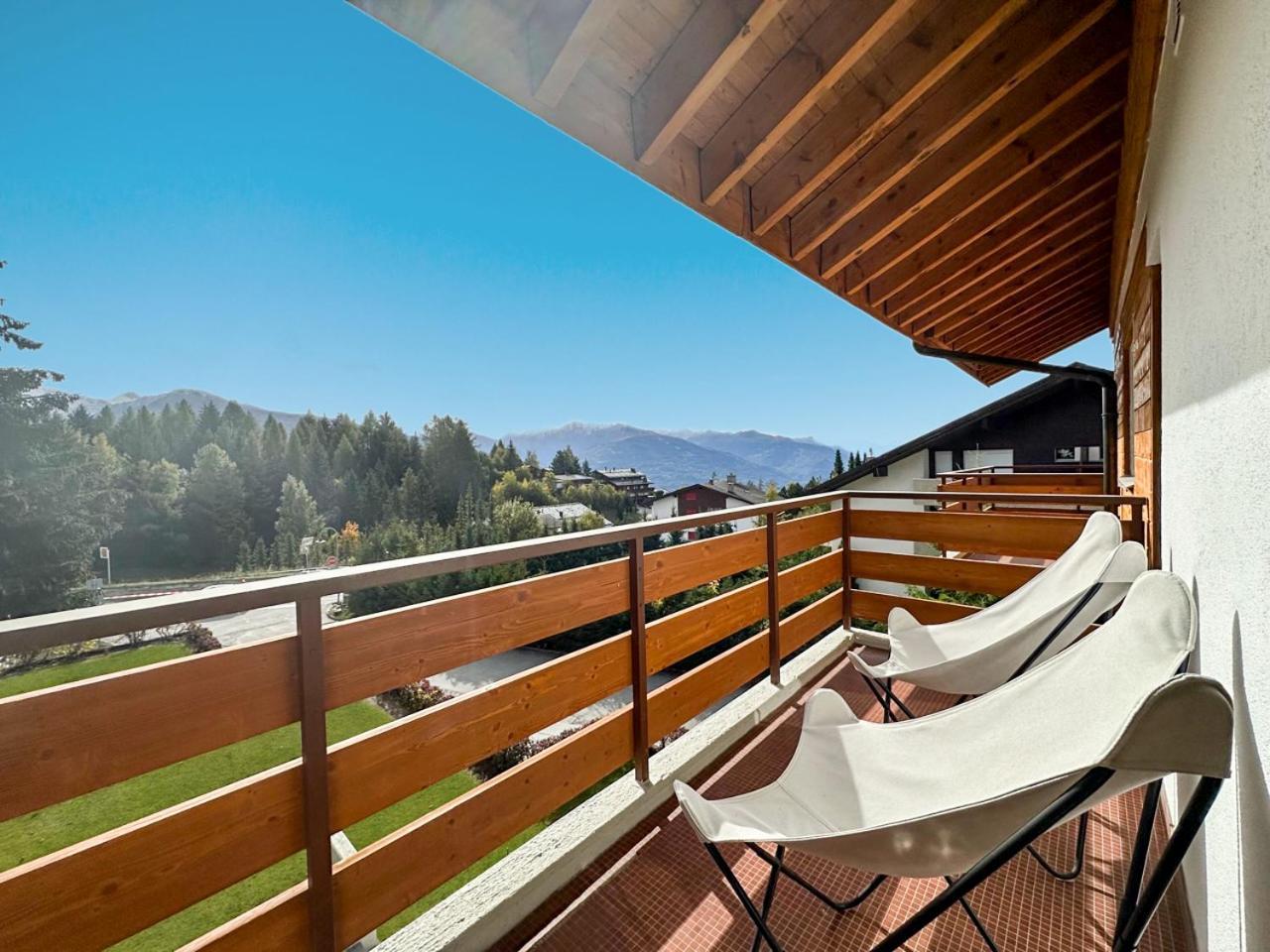 La Jacinthe De Crans Lägenhet Exteriör bild