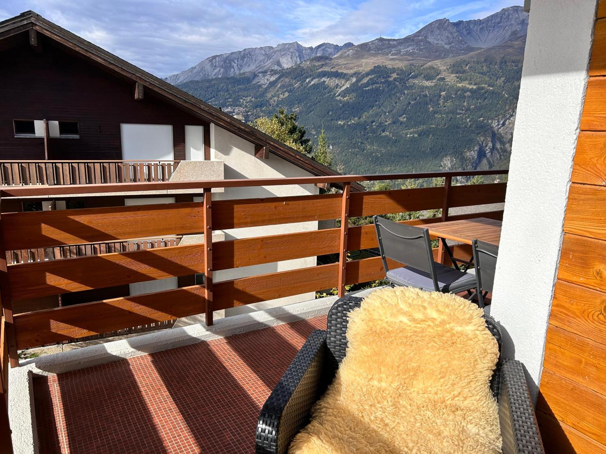 La Jacinthe De Crans Lägenhet Exteriör bild